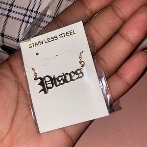 Zodiac Sign Necklaces : Pisces